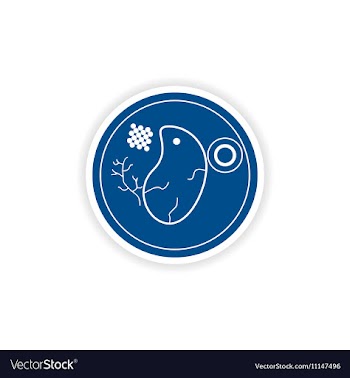 Paper sticker on white background steak meat vector image