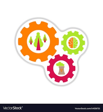 Paper sticker on white background symbol vector image
