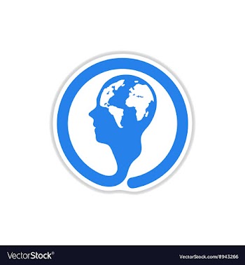 Paper sticker on white background symbol vector image