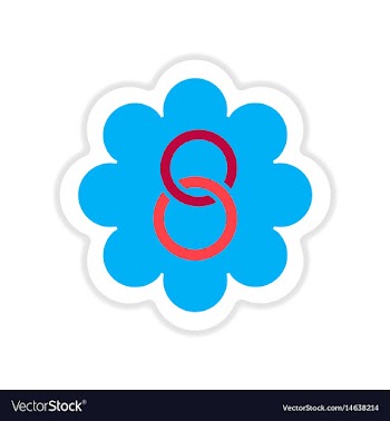 Paper sticker on white background womens day vector image
