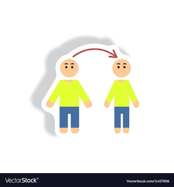 Paper sticker various symptoms of AIDS on vector image