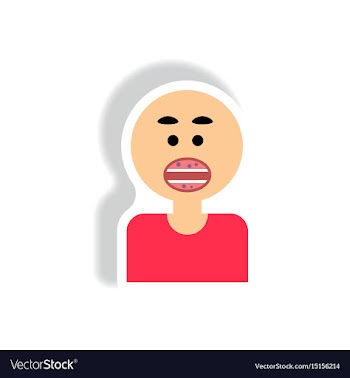 Paper sticker various symptoms of aids on vector image
