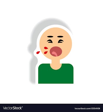 Paper sticker various symptoms of aids on vector image