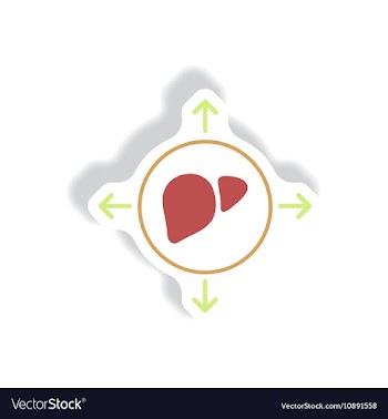 Paper sticker various symptoms of leukemia vector image