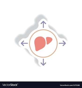 Paper sticker various symptoms of leukemia vector image