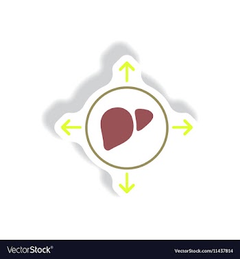 Paper sticker various symptoms of leukemia vector image