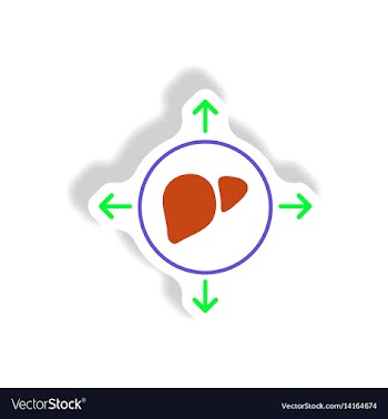 Paper sticker various symptoms of leukemia vector image