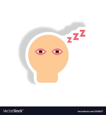 Paper sticker various symptoms of leukemia vector image