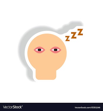 Paper sticker various symptoms of leukemia vector image