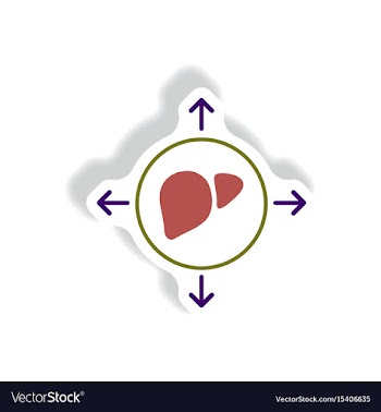 Paper sticker various symptoms of leukemia vector image