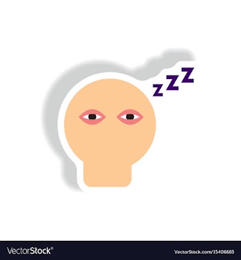 Paper sticker various symptoms of leukemia vector image