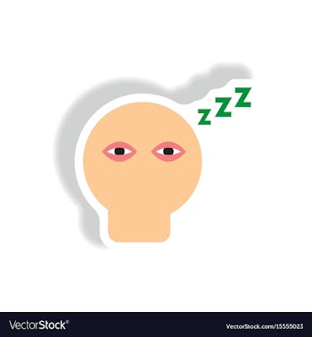 Paper sticker various symptoms of leukemia vector image
