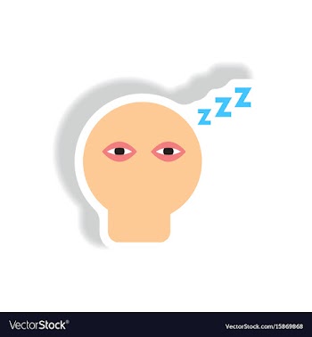 Paper sticker various symptoms of leukemia vector image