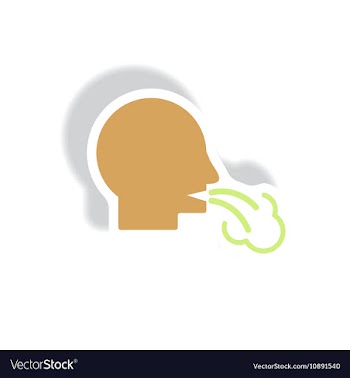 Paper sticker various symptoms of Malaria vector image
