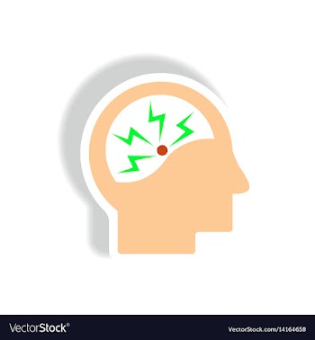 Paper sticker various symptoms of malaria vector image