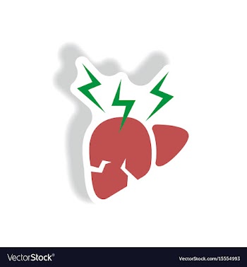 Paper sticker various symptoms of malaria vector image
