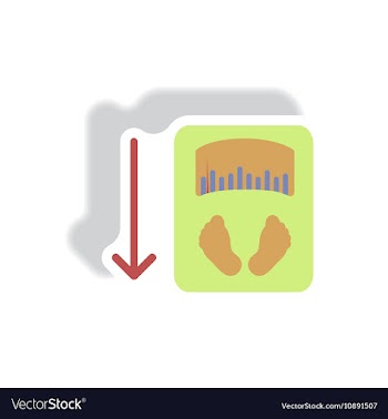 Paper sticker various symptoms of vector image