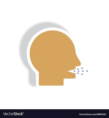 Paper sticker various symptoms of vector image