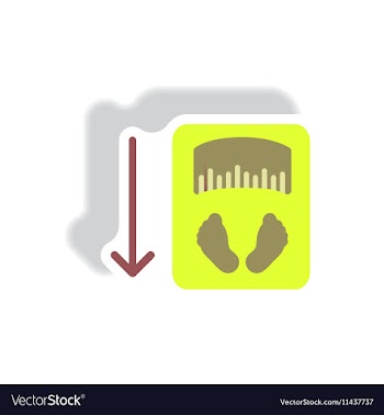 Paper sticker various symptoms of vector image