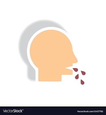 Paper sticker various symptoms of vector image