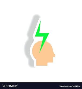 Paper sticker various symptoms of vector image