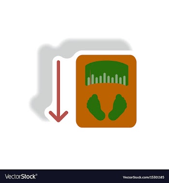 Paper sticker various symptoms of vector image