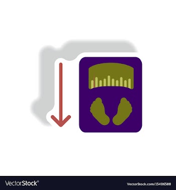 Paper sticker various symptoms of vector image
