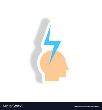 Paper sticker various symptoms of vector image