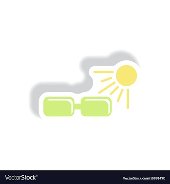 Paper sticker various symptoms of Zika on vector image