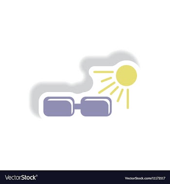 Paper sticker various symptoms of Zika on vector image