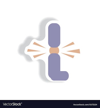 Paper sticker various symptoms of Zika on vector image