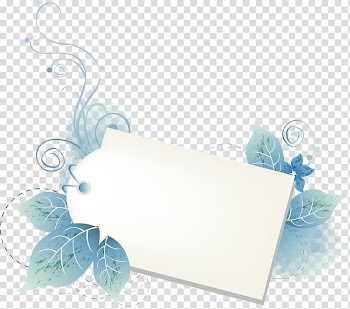 Paper Template, Fashion Border, white card with leaves illustration transparent background PNG clipart