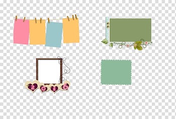 Paper Text, Color notes box transparent background PNG clipart