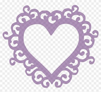 Paper This And That - Heart Frame Svg