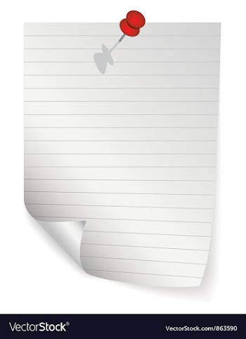 Paper vector image