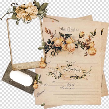 Paper Vintage clothing Frames Painting, vintage frame transparent background PNG clipart