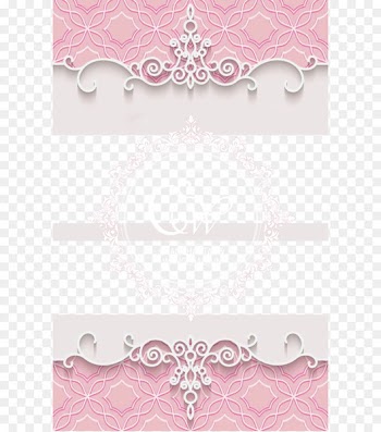 Paper Visual arts Pink Pattern - Romantic pink wedding background material 