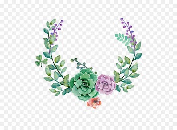 Paper Watercolor painting Clip art - Hand Painted,flower,poster 