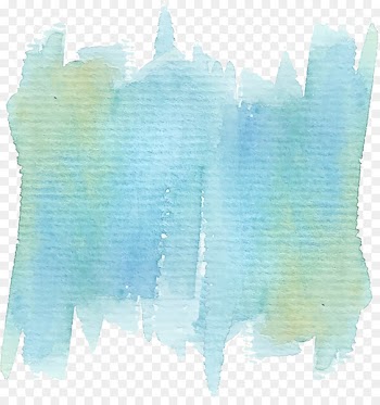 Paper Watercolor painting Graffiti - Light blue watercolor graffiti 