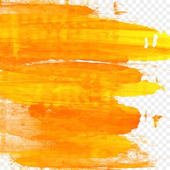 Paper Watercolor painting Yellow - Orange and yellow watercolor graffiti HQ Pictures 