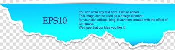 Paper Web banner Graphic design, Tear paper transparent background PNG clipart