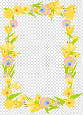 Paper Wedding invitation Frames Flower , flower border transparent background PNG clipart
