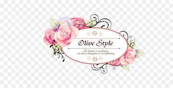 Paper Wedding invitation Material Label - Flower Border 