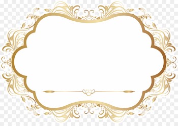 Paper Wedding invitation Personal identification number Save the date Clip art - arabesco dourado 