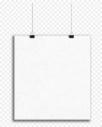 Paper White Black Pattern - Hang tag 