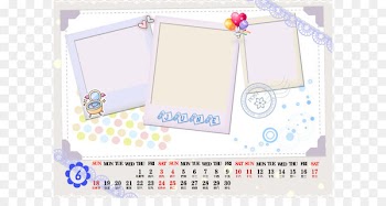 Paper Yellow Rectangle Font - June psd material Creative Calendar 