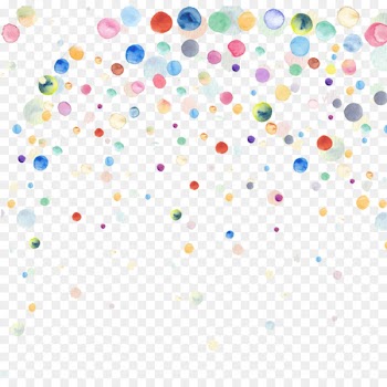 Paperback Personal organizer Month Diary - Small fresh hand-painted colorful bubbles 