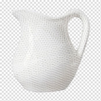 Papillon dog Jug Container White, White texture container transparent background PNG clipart