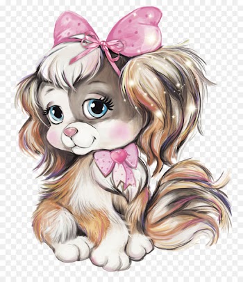 Papillon dog Puppy T-shirt Pastel Watercolor painting - Pretty kitten 