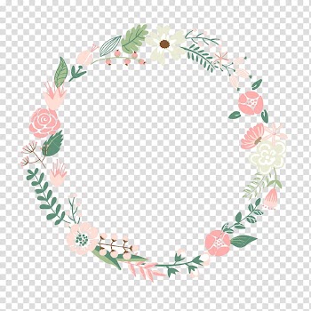 PARA PORTADAS DE YOUTUBE CHICAS, floral wreath transparent background PNG clipart
